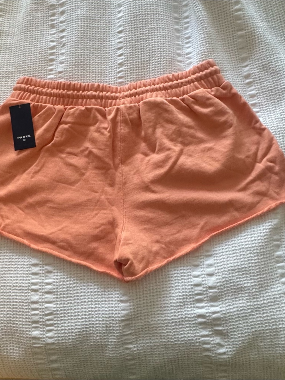 PARKE x Target 
Women’s Peach Drawstring Lounge Shorts
Size L 
NWT
Sold out - Picture 4 of 4